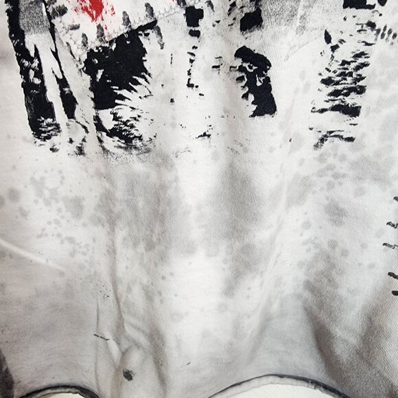 SOLD OUT. One-of-a-Kind Distressed Girly Tee – Perfect for Spring! - Picture 5 of 10